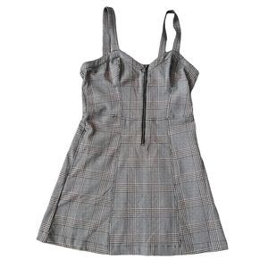 Abercrombie & Fitch dress Plaid Jumper / Bodycon Dress Sz S jumper plaid
